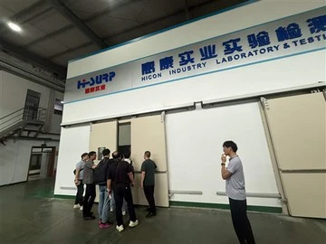 Hicon Ningbo-da 3 günlük fabrik auditi və məhsulun yoxlanılması üçün Koreyalı müştərini salamlayır