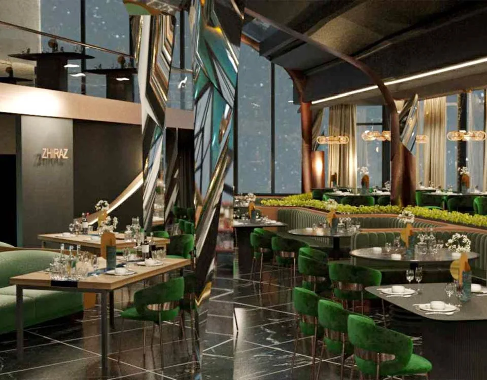 Qazaxıstanda ZHIRAZ restoranı